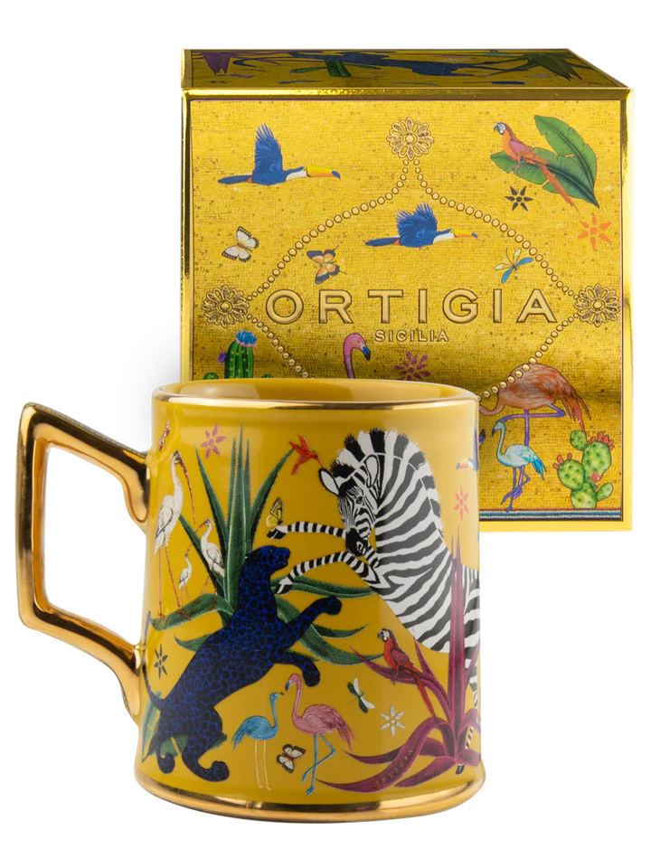 ORTIGIA Tazza Jungle Ceramic Sahara