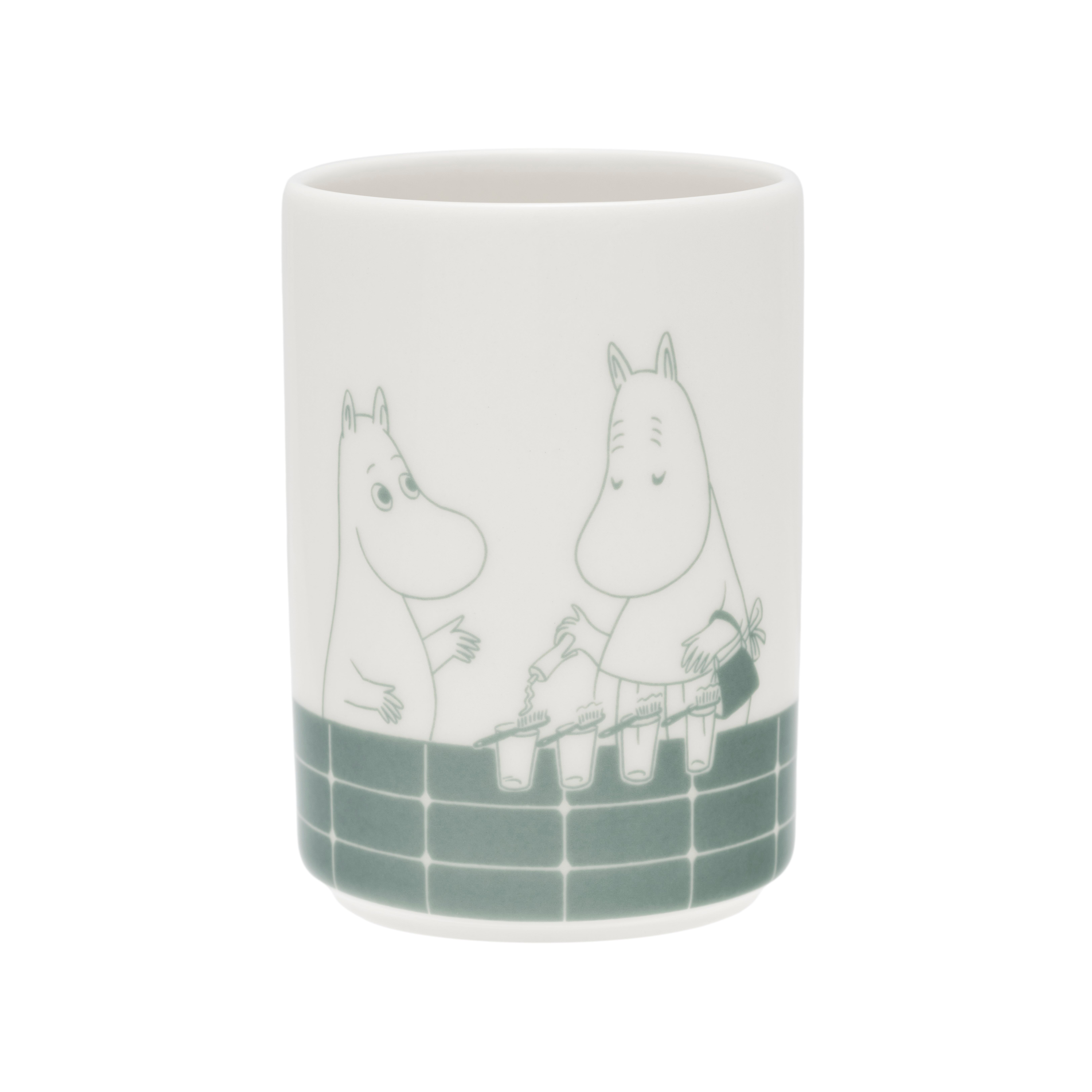 Mumin Tandborstmugg - Badstund