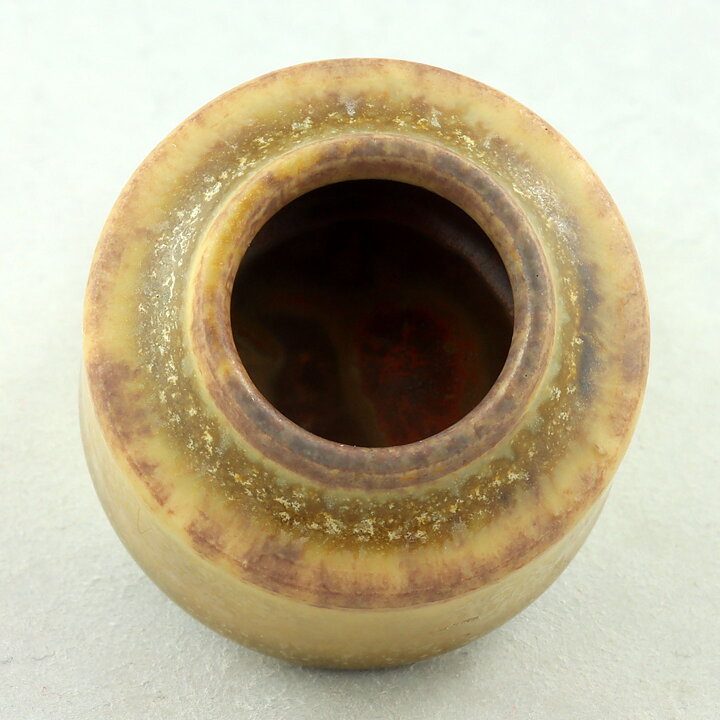 カールハリー・スタルハーネ  茶色のミニチュアのベース  (3.5cm)  1950年代  (#13) (2)