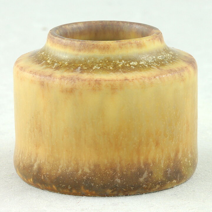 カールハリー・スタルハーネ  茶色のミニチュアのベース  (3.5cm)  1950年代  (#13) (2)