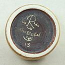 Carl-Harry Stålhane (1950s) Brown Miniature Vase 3,5 cm (#13) (2)