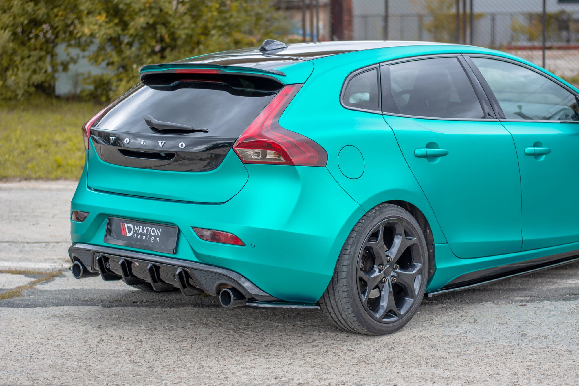 Maxton - REAR SIDE SPLITTERS VOLVO V40 R-DESIGN - 2