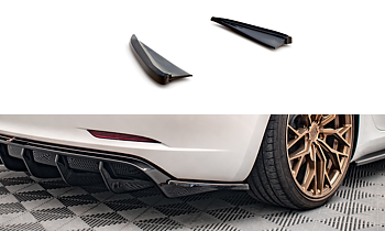 Maxton - REAR SIDE SPLITTERS V.2 TESLA MODEL 3