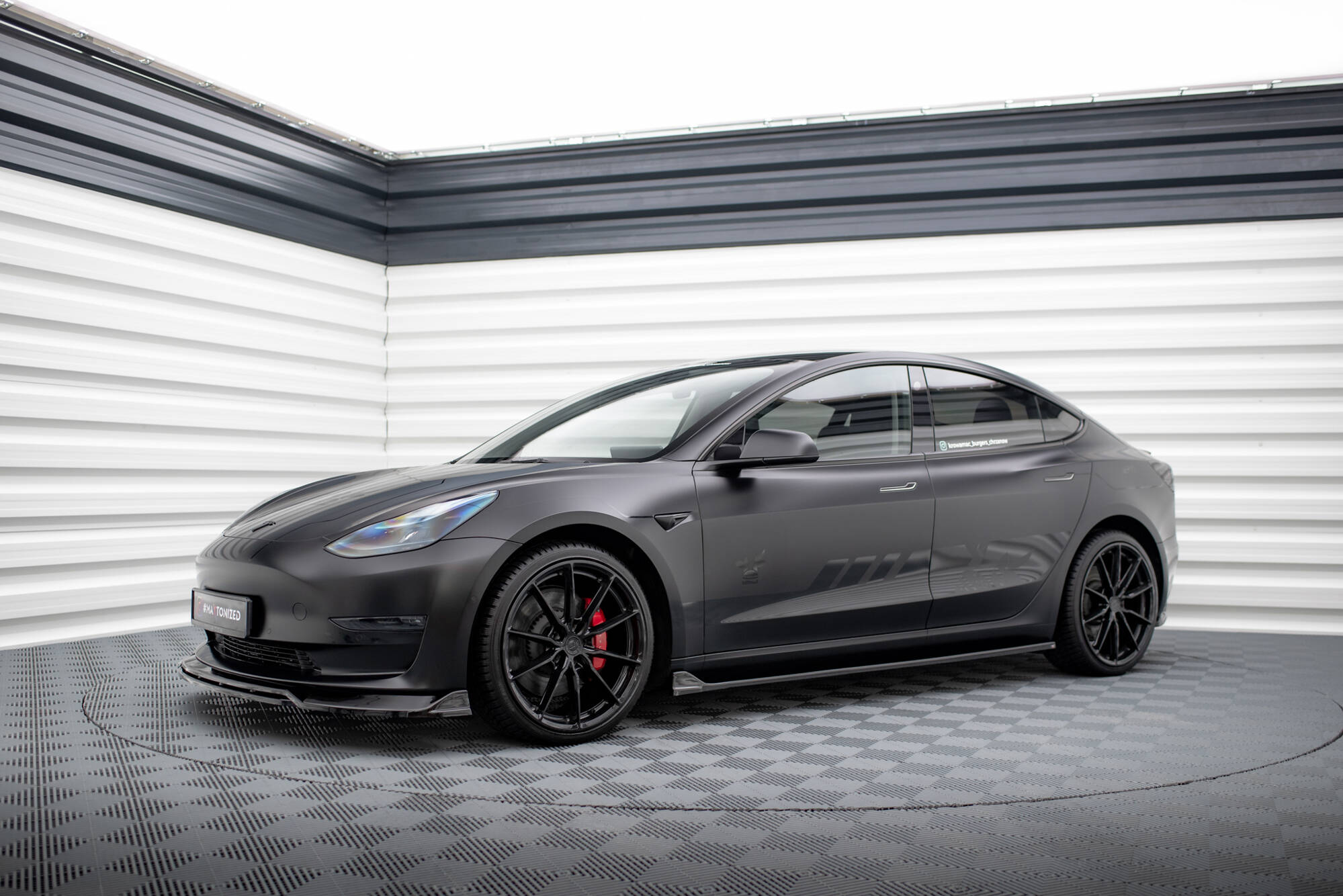 Maxton - SIDE SKIRTS DIFFUSERS V.2 TESLA MODEL 3 - 2