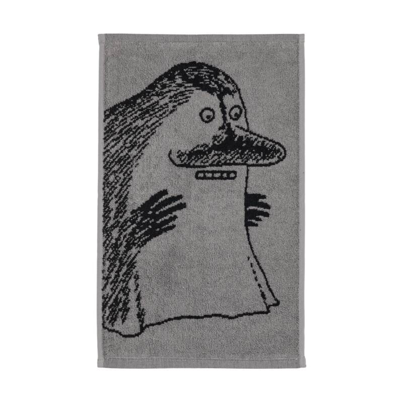 Mumin Handduk 30x50 cm - Mårran Grå