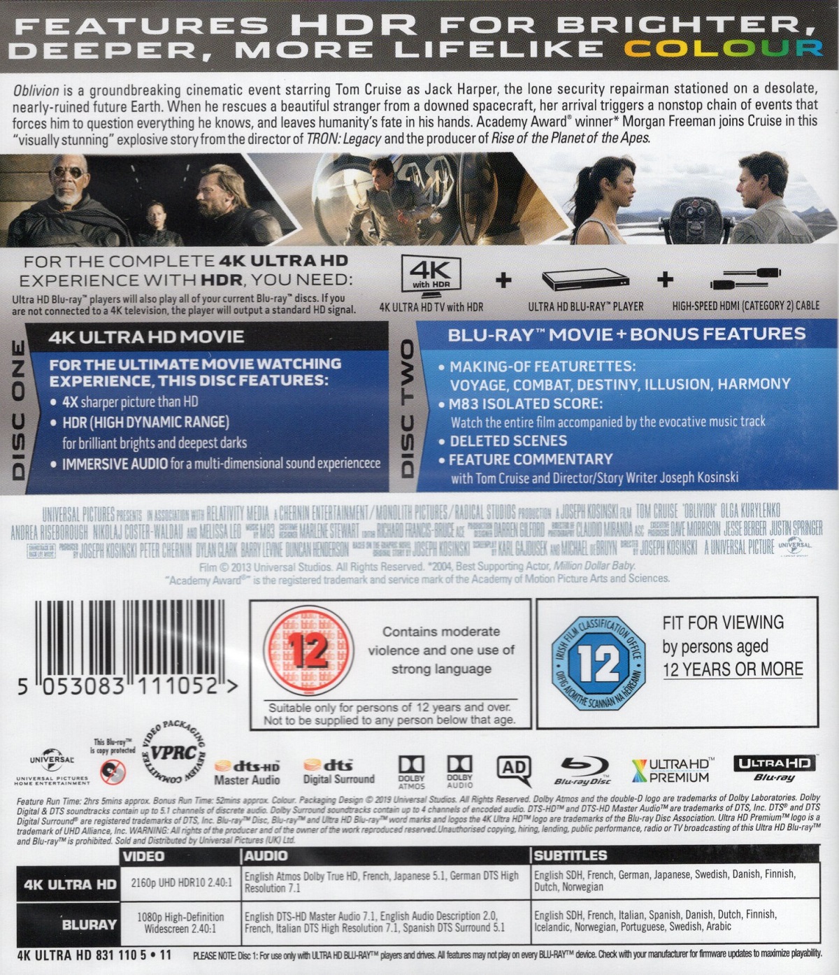 Oblivion (4K Ultra HD + Blu-ray) - 2