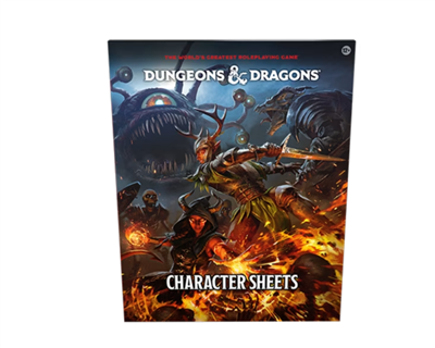 Dungeons & Dragons RPG - Character Sheets 2024