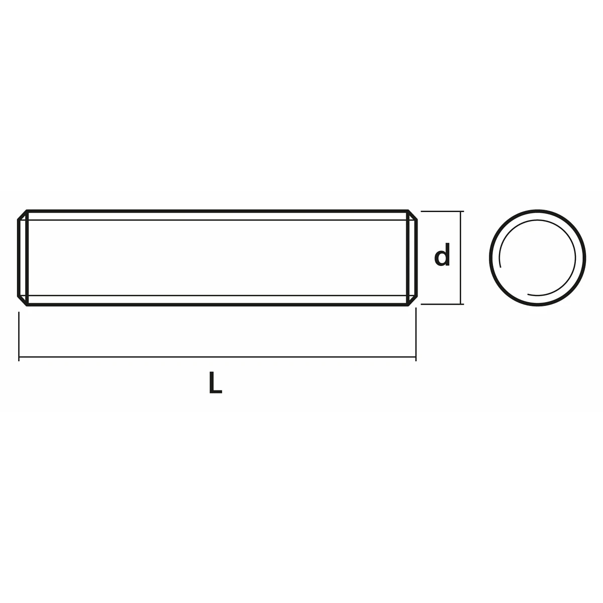 Gängstång M8X1000 8.8 DIN976 - 2