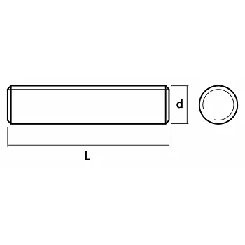 Gängstång M8X1000 8.8 DIN976