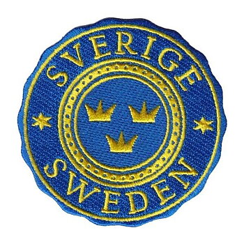 Tygmärke - Tre Kronor Sverige/Sweden