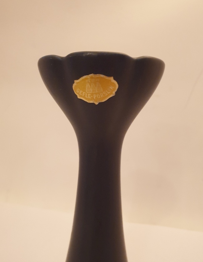 Gefle candlestick blue - 2