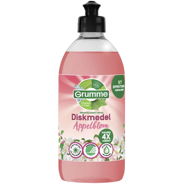 Diskmedel Grumme Äppelbl 500ml