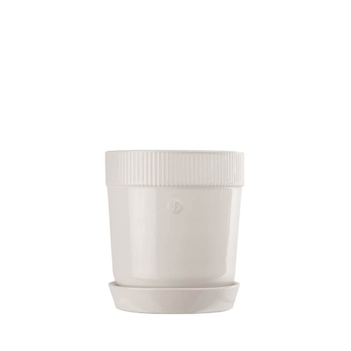 Kruka Elise medium Vit