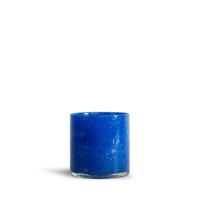 Ljuslykta Calore M Blå
