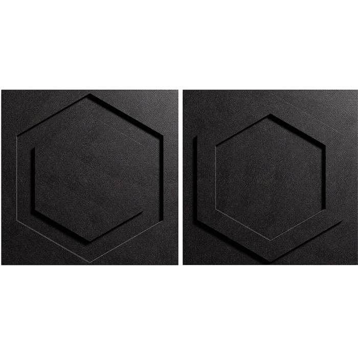 Ljudabsorbent Edge 2-p svart - 2