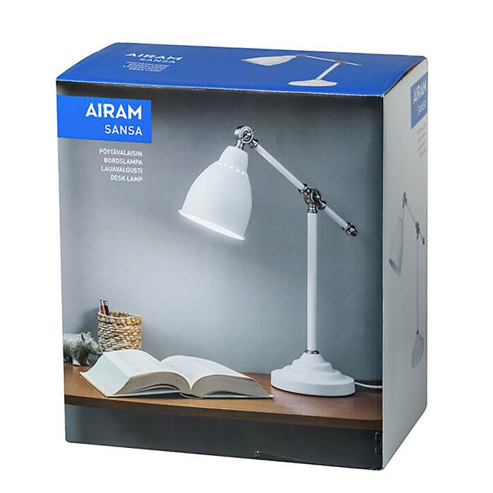 Bordslampa Sansa Vit - 4