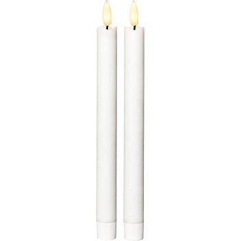 Antikljus Flamme 25cm 2-p