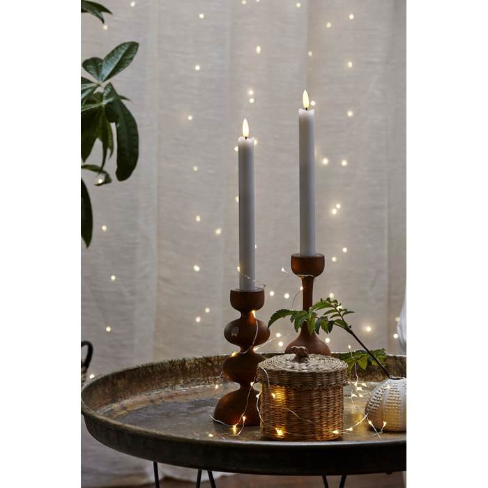 Antikljus Flamme 25cm 2-p - 8