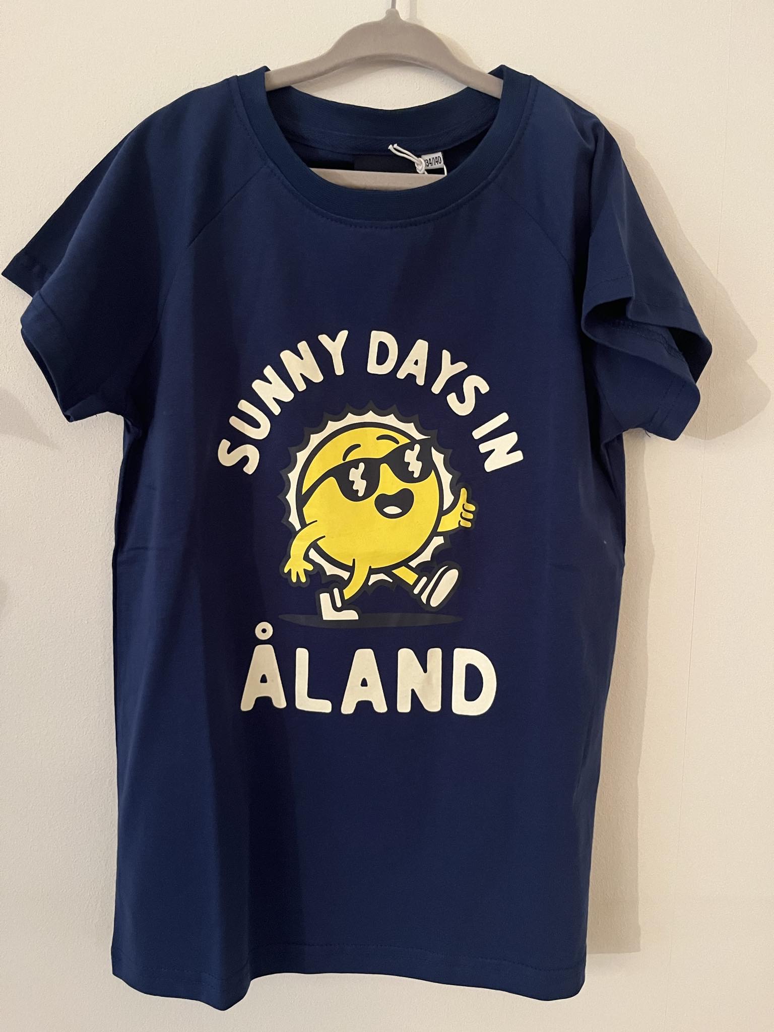 Barn T-shirt blå