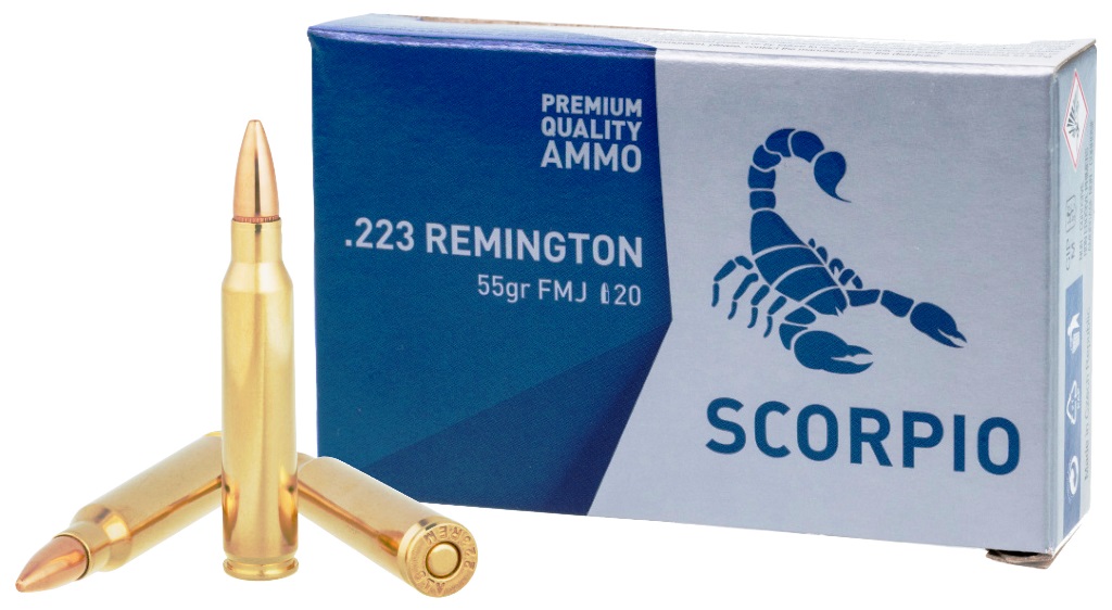 STV Scorpio  .223Rem 55gr FMJ