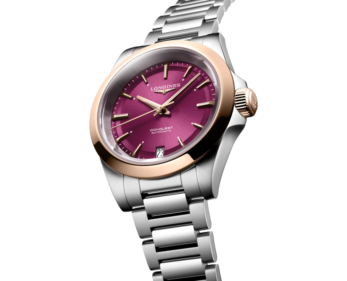 L3.430.5.98.6 Longines Conquest vinröd 34 