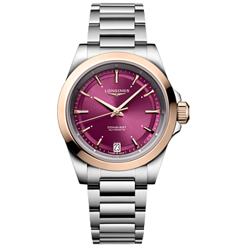 L3.430.5.98.6 Longines Conquest vinröd 34 