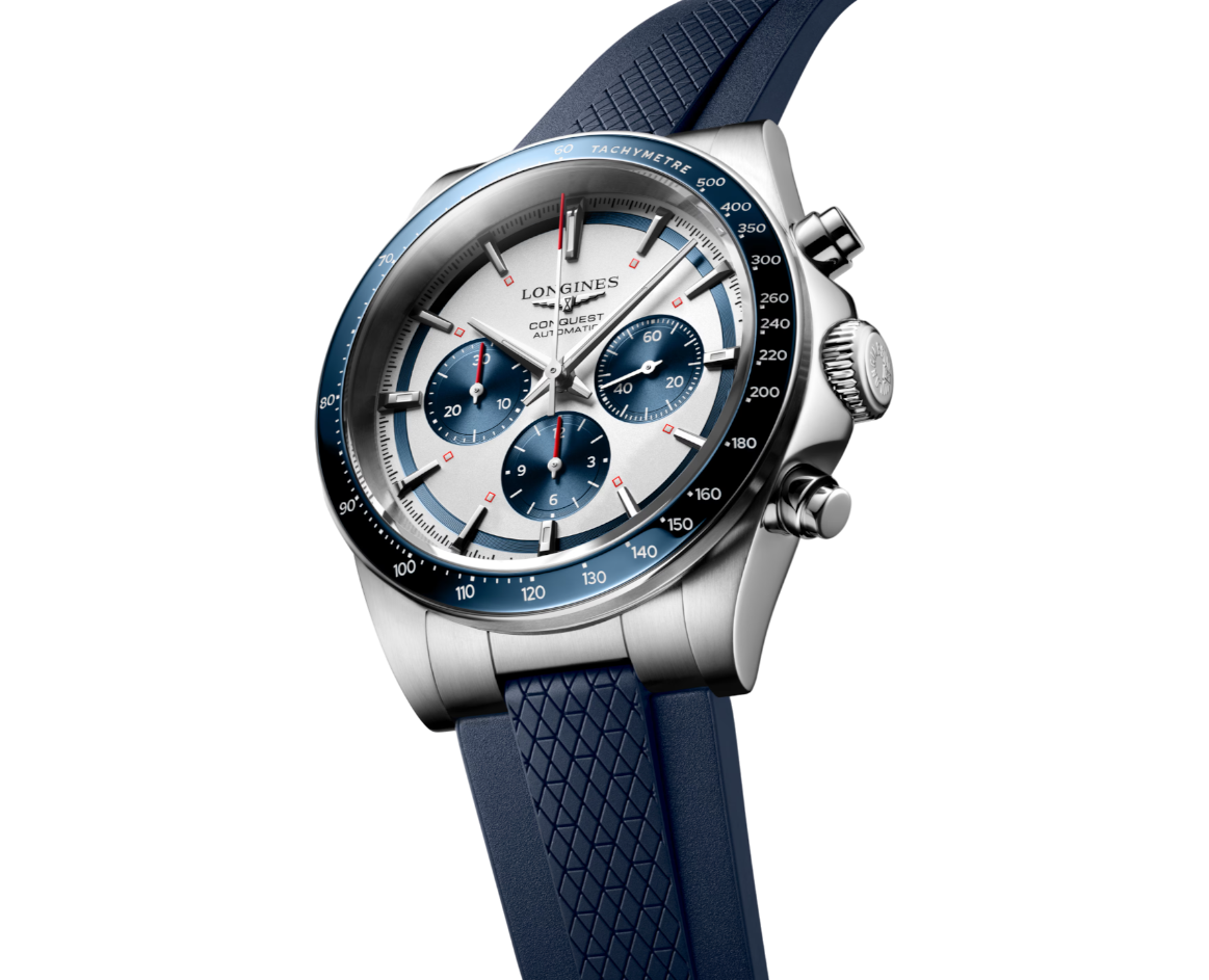 Longines Conquest Chronograph  blå 42 - 3
