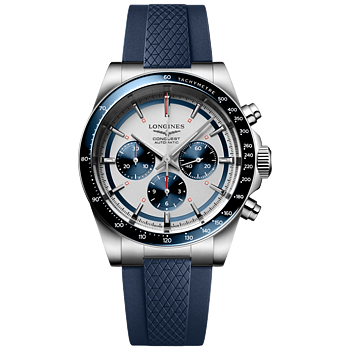 Longines Conquest Chronograph  blå 42
