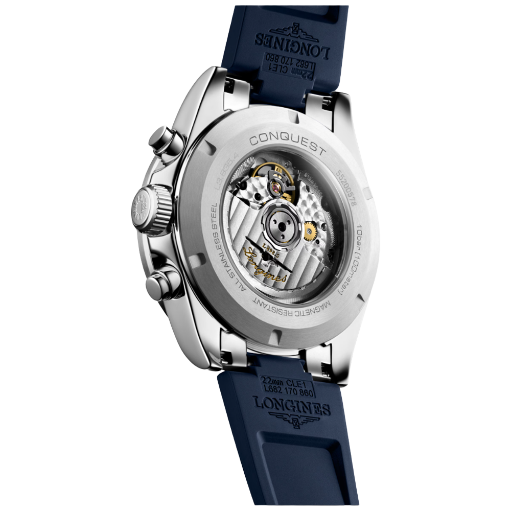 Longines Conquest Chronograph  blå 42 - 2