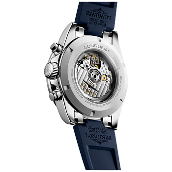 Longines Conquest Chronograph  blå 42