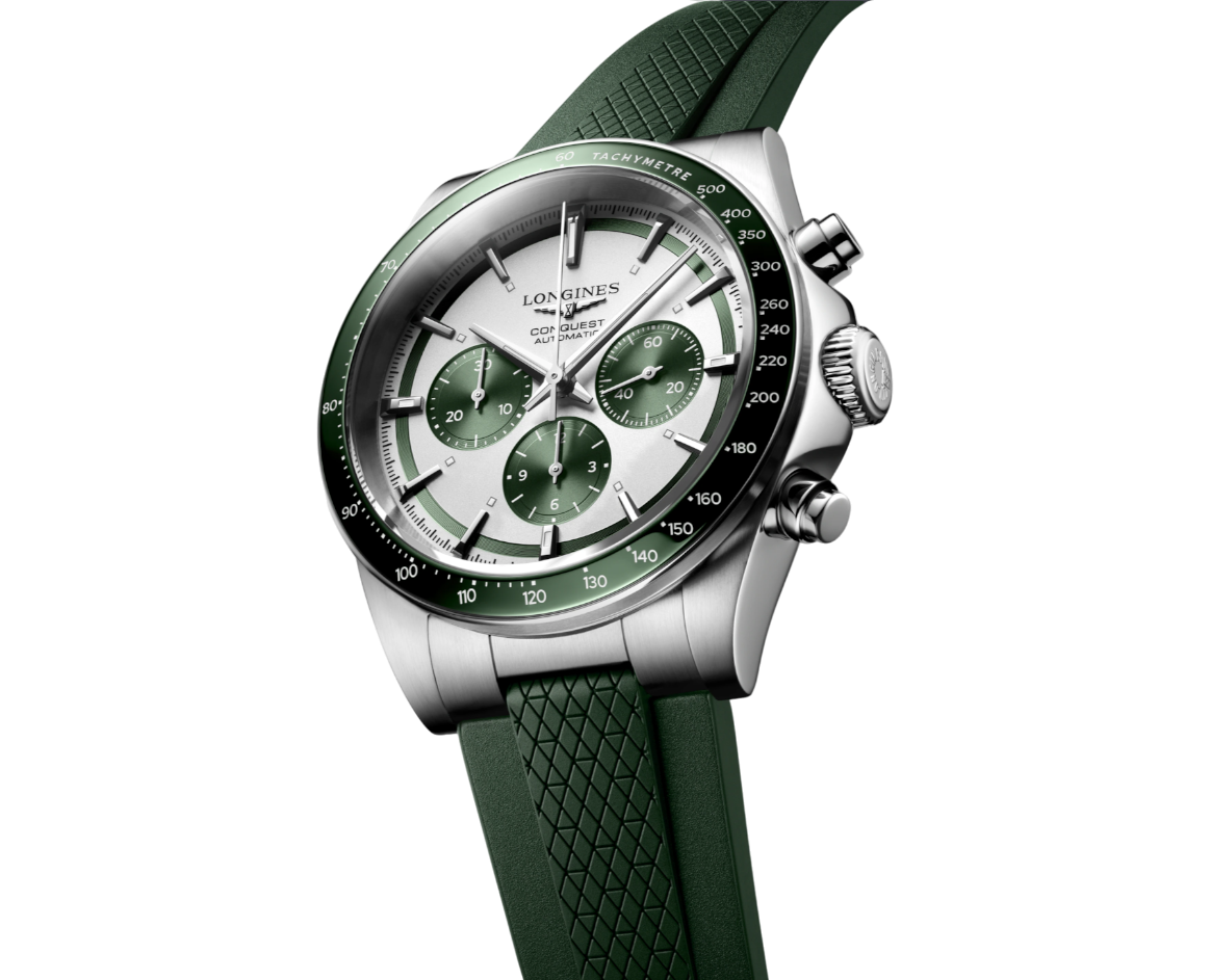 Longines Conquest Chronograph grön 42  - 3