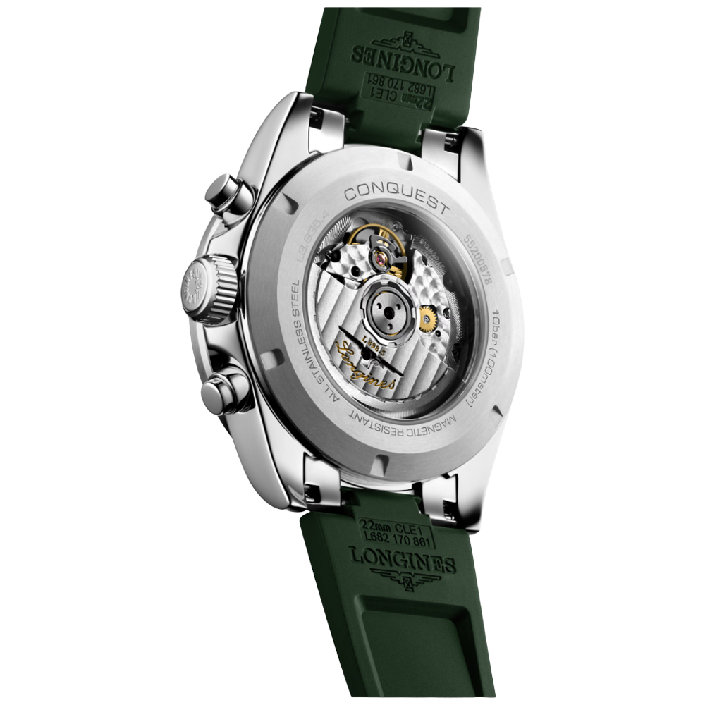 Longines Conquest Chronograph grön 42  - 2