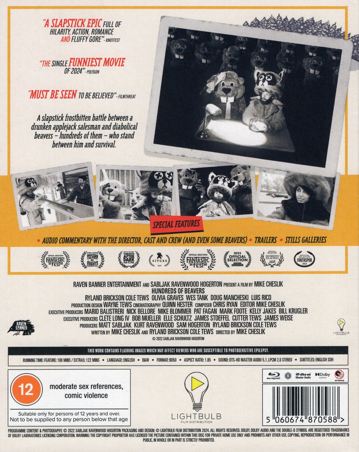 Hundreds of Beavers (ej svensk text) (Blu-ray) - 2