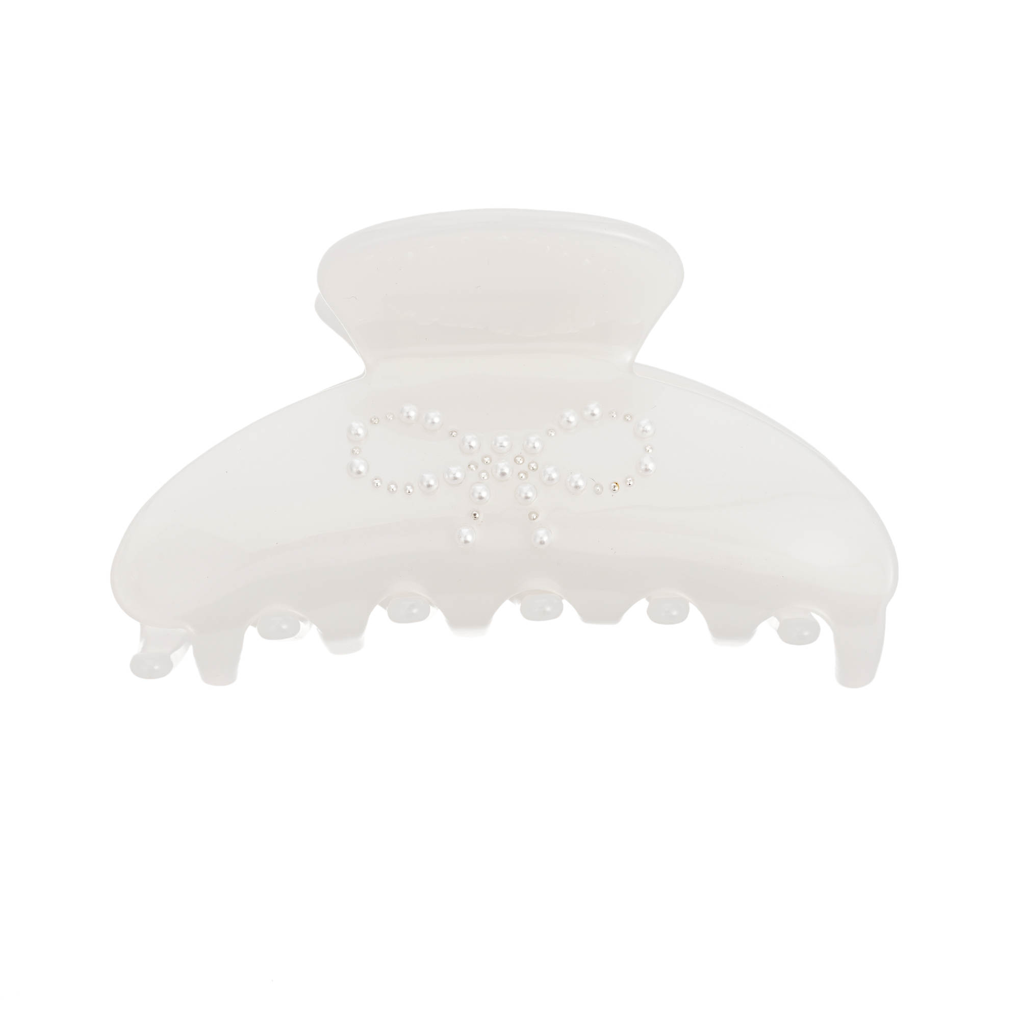 Hannah Mini Bow White