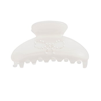 Hannah Mini Bow White