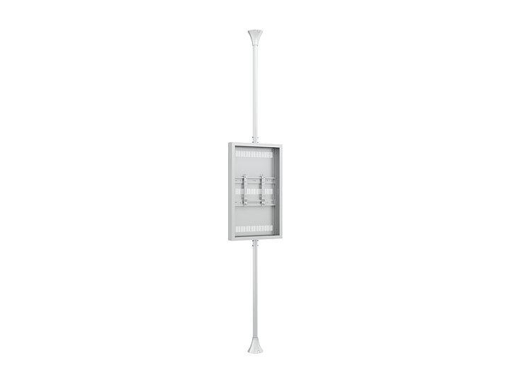 M Pro Series Enclosure 43" Floor to Ceiling Medium White