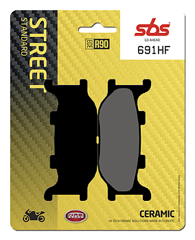 SBS 691HF bromsbelägg fram Yamaha