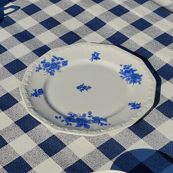  Maria Blå blomster assiett från Rosenthal 