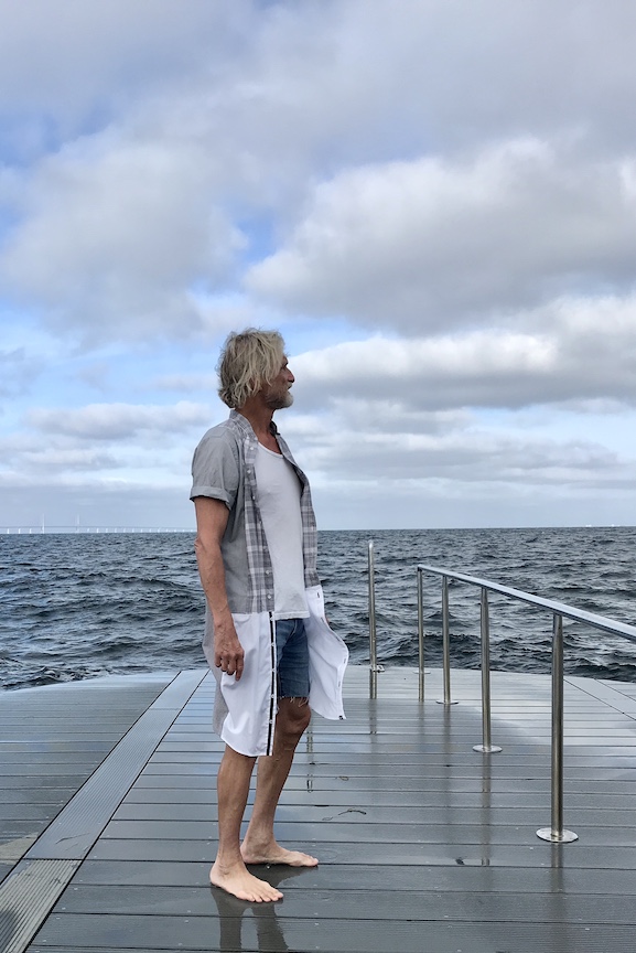 Skjortklänning, gråskala  - 4