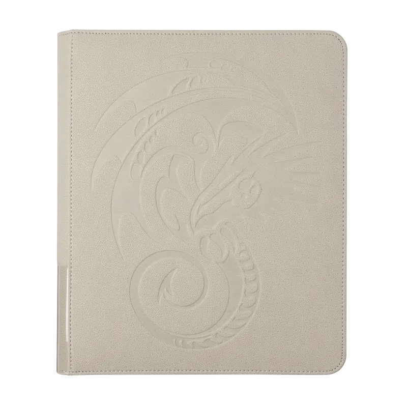 Dragon Shield: Card Codex Zipster Binder - Regular - Ashen White