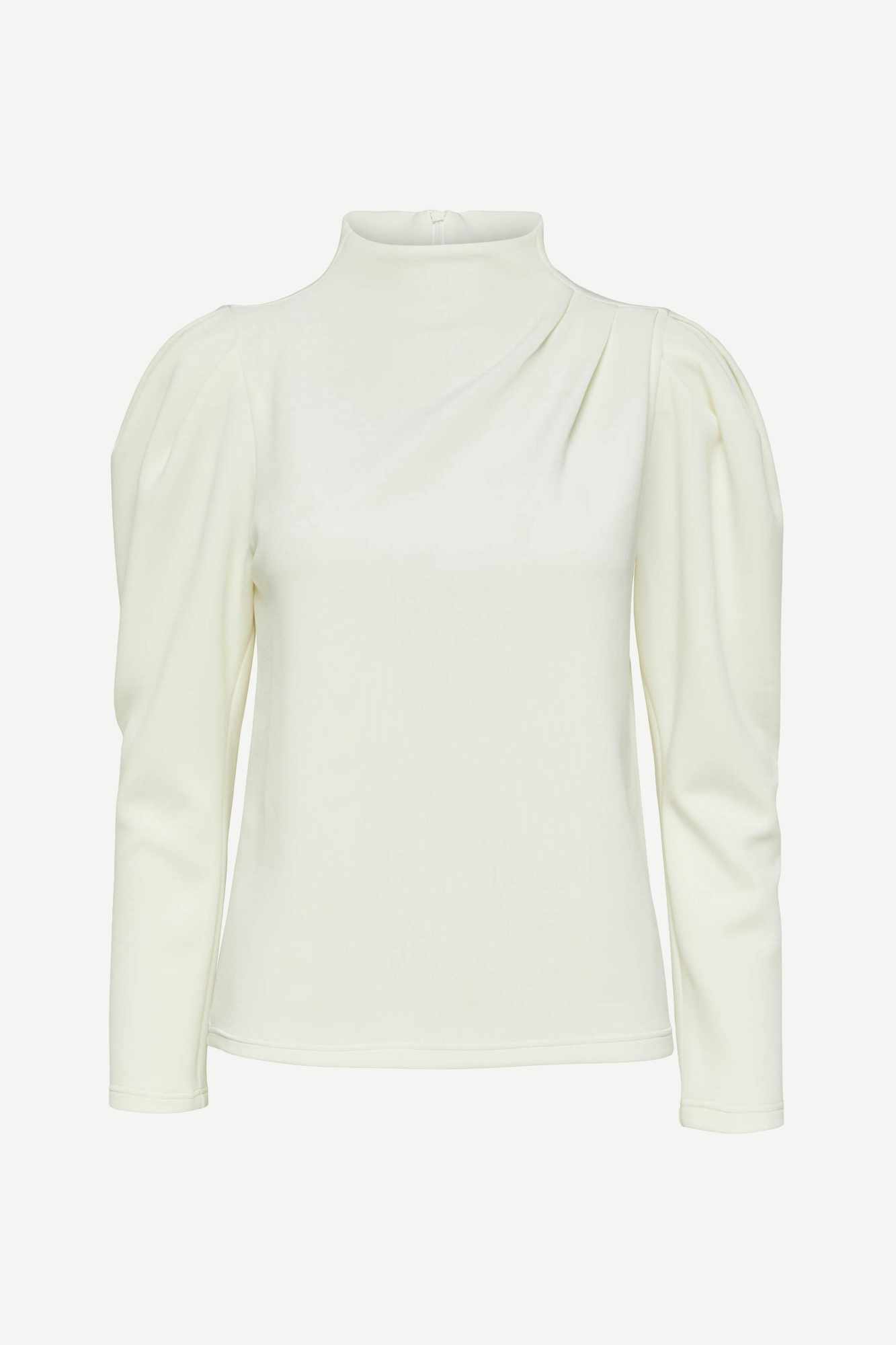 Selected Femme Fenja Draped Top Snow White