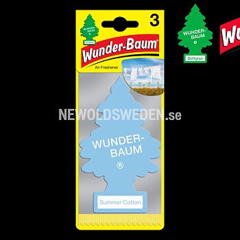 SUMMER COTTON 3-PACK Doftgran Wunder-Baum