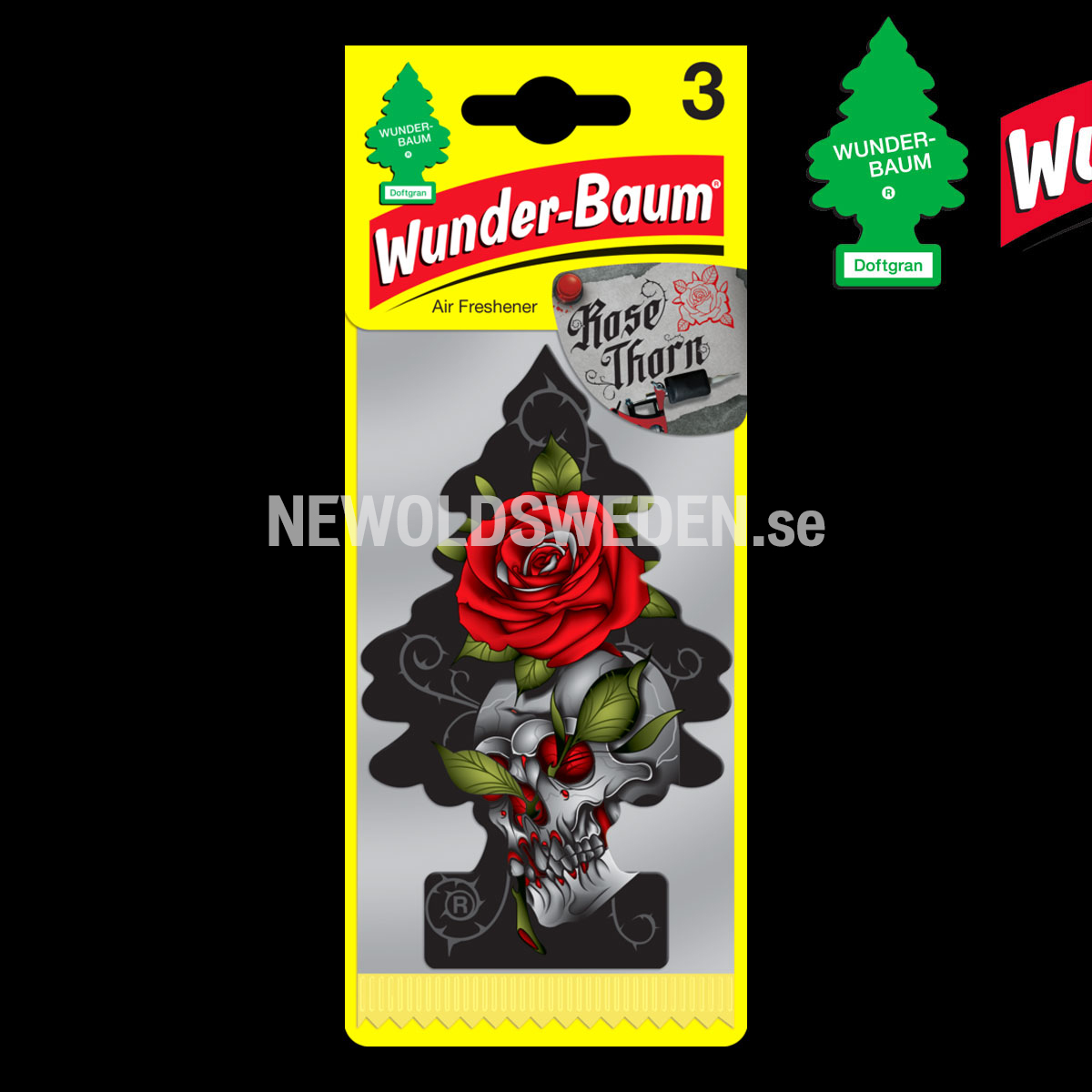 ROSE THORN 3-PACK Doftgran Wunder-Baum
