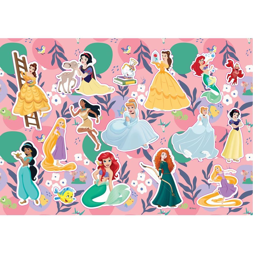Princess Disney Målarbok med Klistermärken - 2