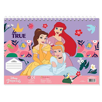 Princess Disney Målarbok med Klistermärken QW