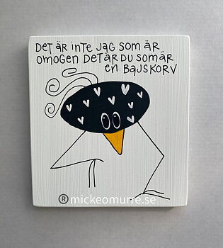 Det är inte jag som är omogen det är du som är en bajskorv