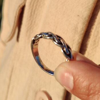 Ring i silver 