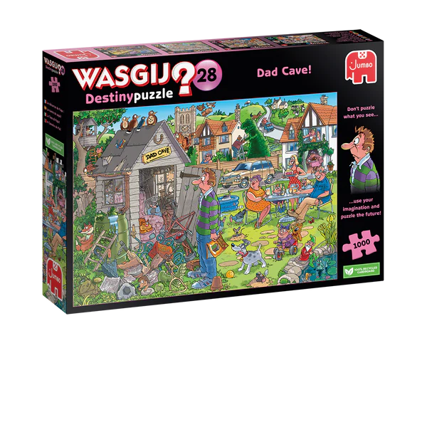 Wasgij Destiny  #28 Dad Cave! 1000 Bitar Jumbo - 2