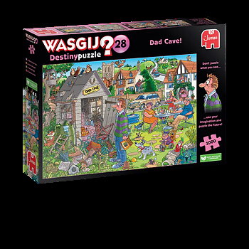 Wasgij Destiny  #28 Dad Cave! 1000 Bitar Jumbo