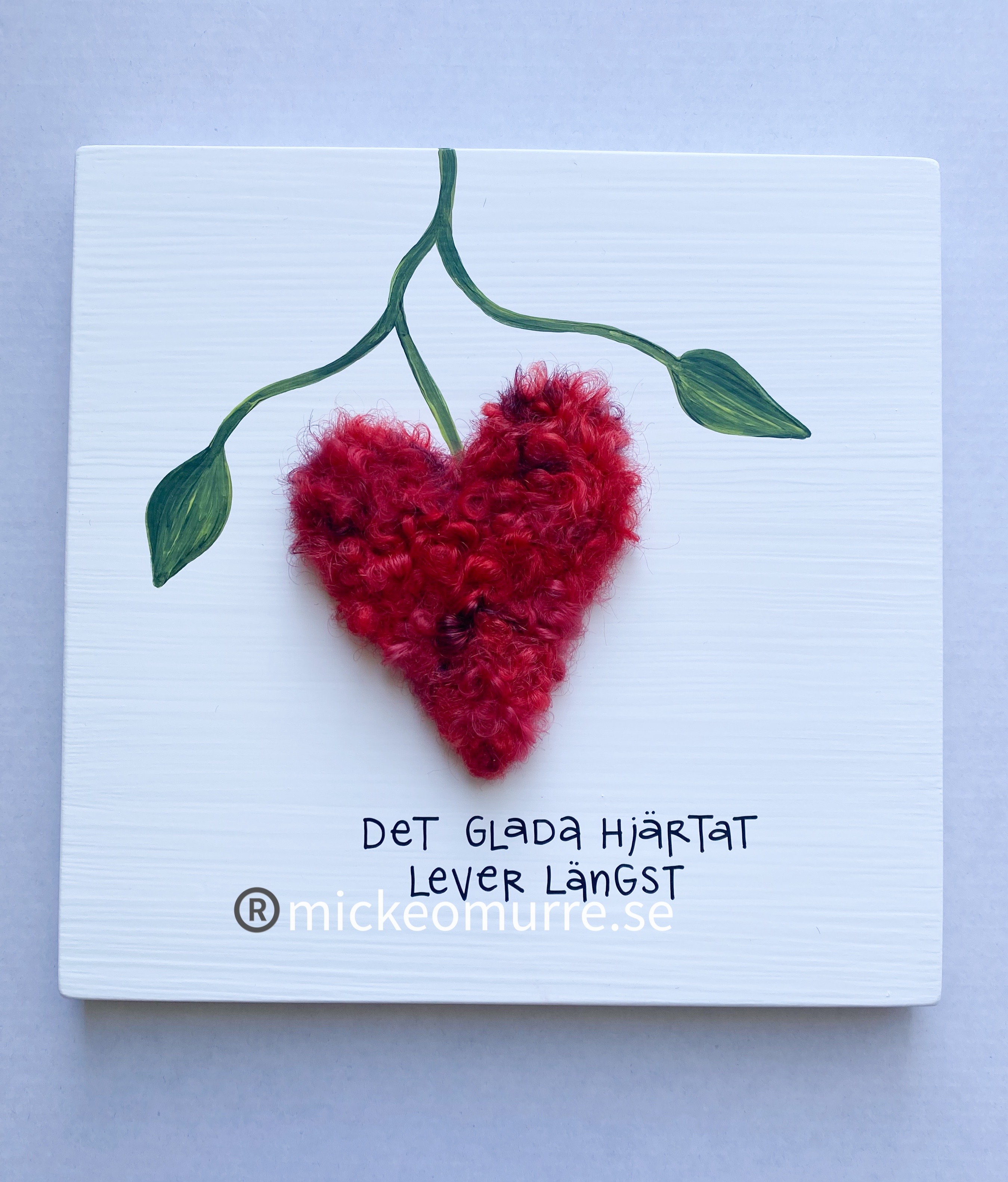 Det glada hjärtat lever längst